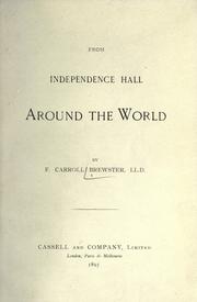 Cover of: From Independence Hall around the world.