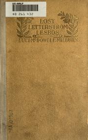 Cover of: Lost letters from Lesbos