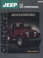 Cover of: Jeep CJ 1945-70