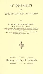 Cover of: Atonement by George Coulson Workman