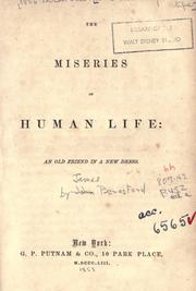 Cover of: The miseries of human life by James Beresford, James Beresford