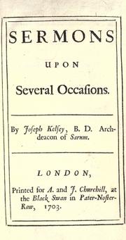 Cover of: Sermons upon several occasions