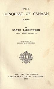 Cover of: The conquest of Canaan-- by Booth Tarkington