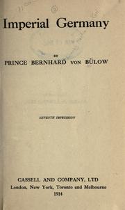 Deutsche politik by Bülow, Bernhard Fürst von