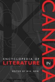 Cover of: Encyclopedia of Literature in Canada by W.H. New
