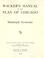 Cover of: Wacker's manual of the plan of Chicago