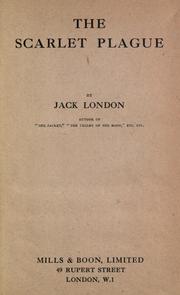 Cover of: The scarlet plague. by Jack London