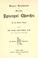 Cover of: King's Handbook of notable Episcopal churches in the United States.