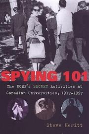 Cover of: Spying 101 by Steve Hewitt