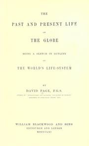 Cover of: The past and present life of the globe. by Page, David