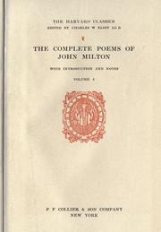 Cover of: The complete poems. by John Milton