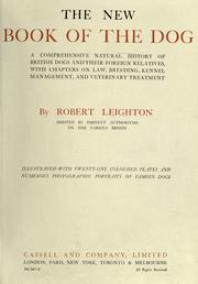 Cover of: The new book of the dog by Leighton, Robert, Leighton, Robert