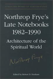 Cover of: Northrop Frye