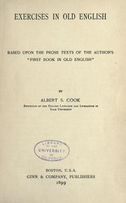 Cover of: Exercises in old English