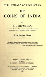 Cover of: The coins of India