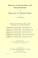 Cover of: Manual of instructions and interpretations for measures of musical talent