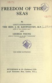 Cover of: Freedom of the seas by Strabolgi, Joseph Montague Kenworthy Baron, Strabolgi, Joseph Montague Kenworthy Baron