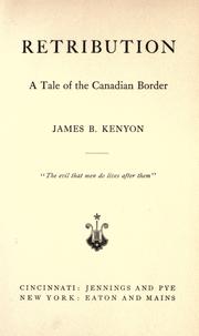 Cover of: Retribution: a tale of the Canadian border