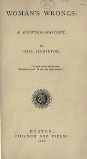 Cover of: Women's wrongs by Hamilton, Gail