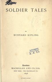 Cover of: Soldier tales. by Rudyard Kipling