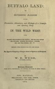 Cover of: Buffalo land by William Edward Webb