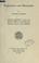 Cover of: Industry and progress, addresses delivered in the Page lecture series, 1910, before the senior class of the Sheffield Scientific School, Yale University.