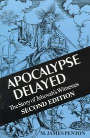 Cover of: Apocalypse delayed by M. James Penton