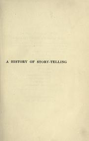 Cover of: A History of Story-Telling by William Shakespeare