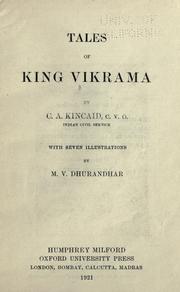 Cover of: Tales of King Vikrama