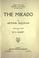Cover of: The Mikado