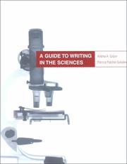 Cover of: A guide to writing in the sciences by Andrea A. Gilpin