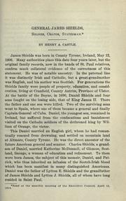 Cover of: General James Shields by Henry A. Castle
