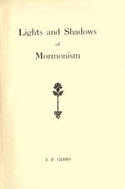 Cover of: Lights and shadows of Mormonism