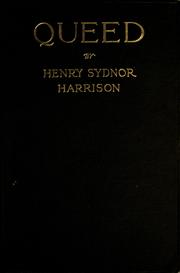 Cover of: Queed by Henry Sydnor Harrison