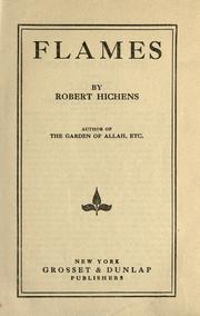 Cover of: Flames by Robert Smythe Hichens
