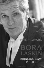 Cover of: Bora Laskin: Bringing Law to Life (Osgoode Society for Canadian Legal History)