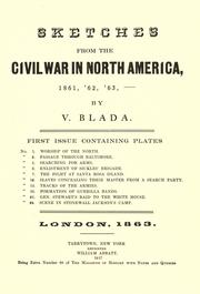 Cover of: Sketches from the civil war in North America: 1861, '62, '63