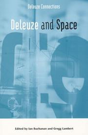 Cover of: Deleuze and Space