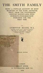 Cover of: The Smith family by Compton Reade
