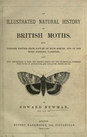 Cover of: An illustrated natural history of British moths by Newman, Edward