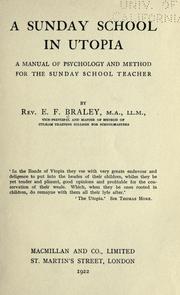 Cover of: A Sunday school in Utopia by Evelyn Foley Braley