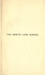 Cover of: North land school