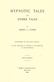 Cover of: Hypnotic tales: and other tales