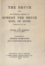 Cover of: The Bruce by Barbour, John