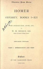Cover of: Odyssey, Books I-XII by Όμηρος