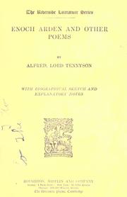 Cover of: Enoch Arden, and other poems