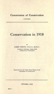 Conservation in 1918 by James White