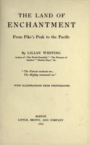 Cover of: The land of enchantment by Lilian Whiting