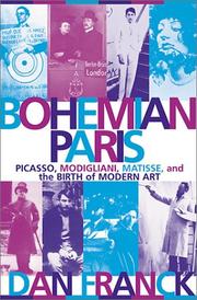 Cover of: Bohemian Paris by Dan Franck