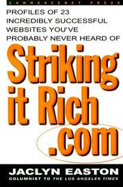 Cover of: StrikingItRich.com by Jaclyn Easton